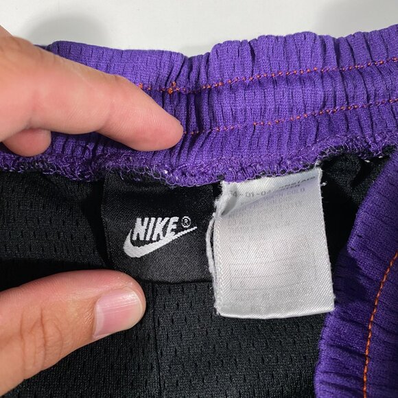 Vintage Nike CB34 Barkley Black / Purple Mesh Shorts - Picture 4 of 9
